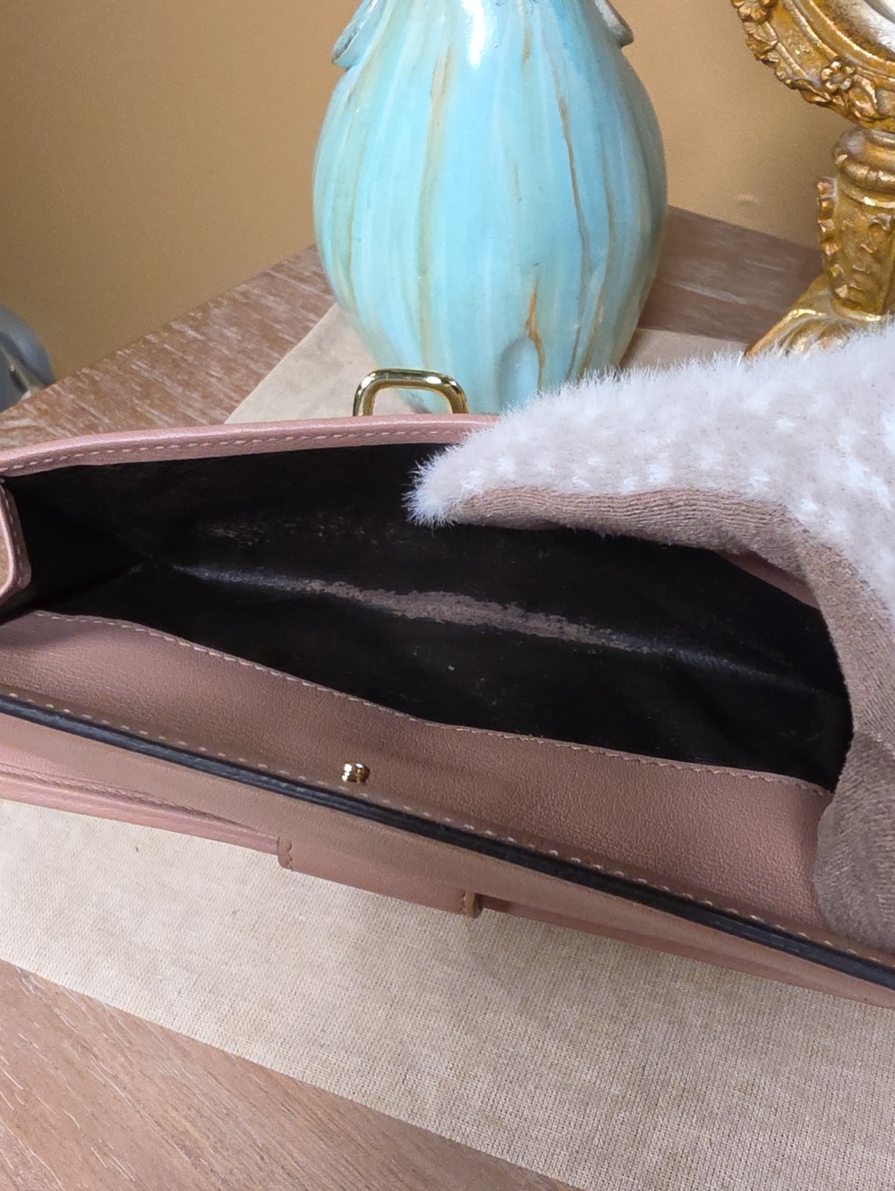 Authentic Gucci "Lovely Heart" Diamante Canvas Continental Wallet Vintage EUC - Picture 11 of 13